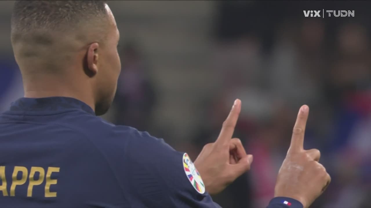 ¡Histórico gol de Francia! Mbappé anota el 11-0