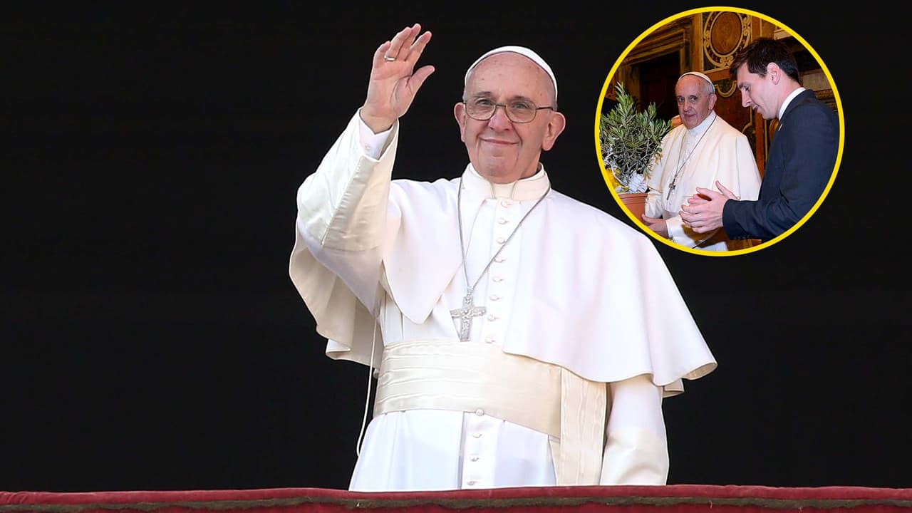 Lionel Messi reacciona a la muerte del Papa Francisco 
