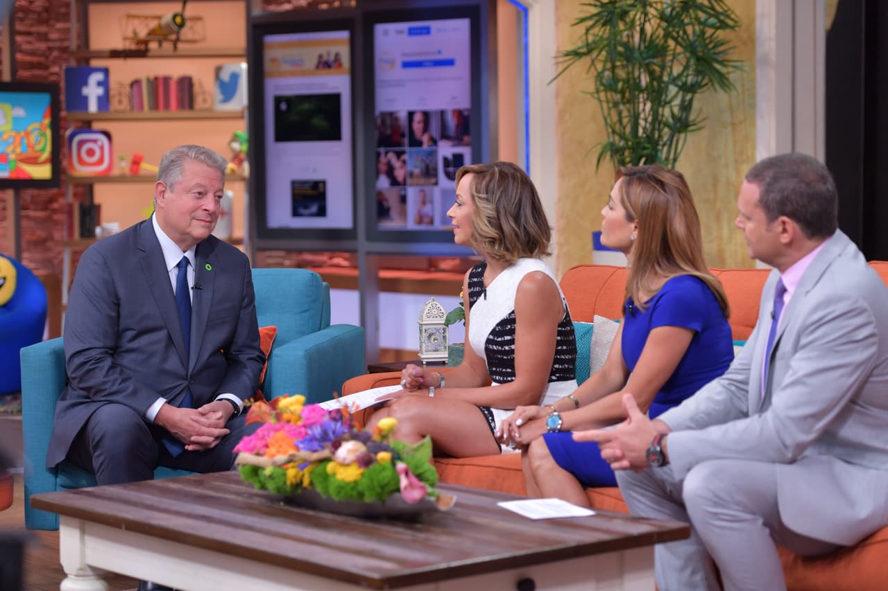 Aunque Al Gore dijo que no le gustaría volver a insmicuirse en la política, se mostró confiado en que con o sin Trump se logrará el cambio que se busca con el apoyo del resto de las naciones.