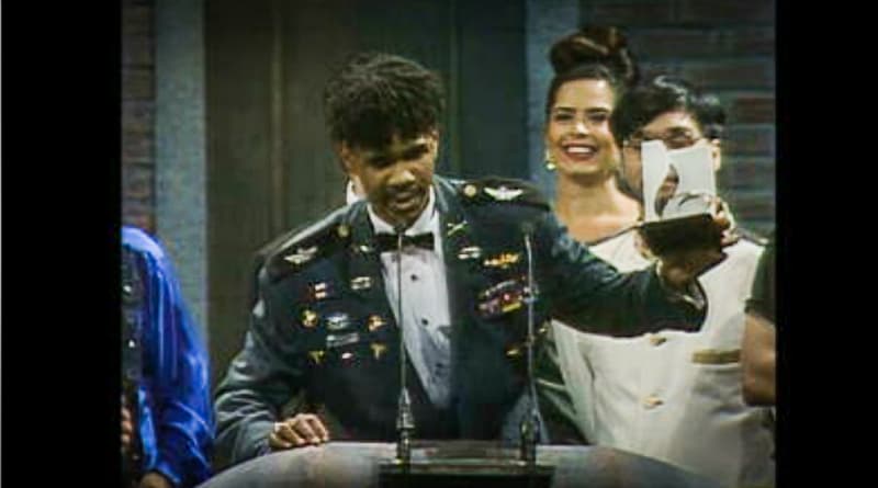 Edgardo Franco, mejor conocido como El General, recibió el premio por segunda vez consecutiva a Artista Rap del Año. El pañameño dijo que era importante que los raperos se unieran para darle fuerza a ese tipo de música y que pudiera durar por siempre.