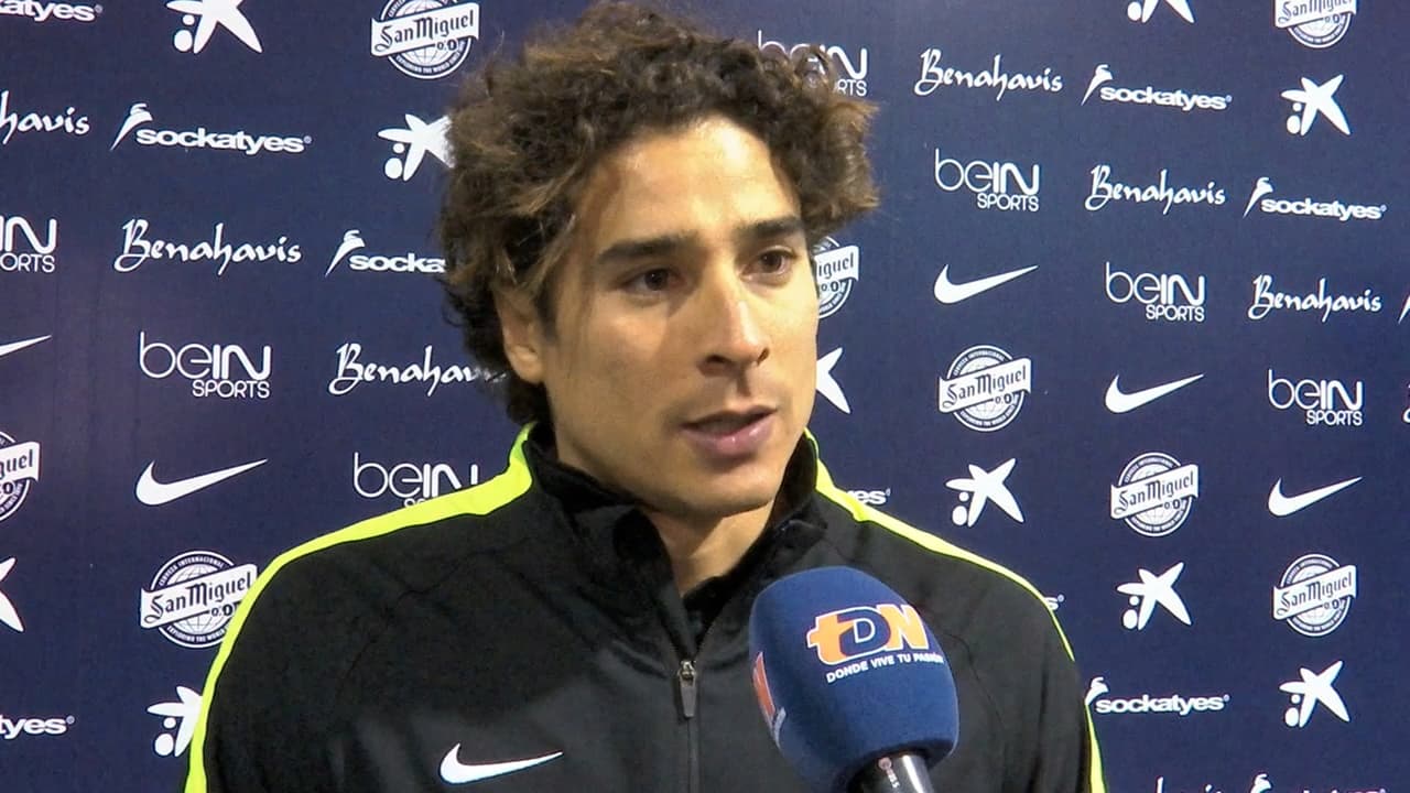 Guillermo Ochoa: “Contento por salir de titular y ayudar al Málaga en el triunfo”