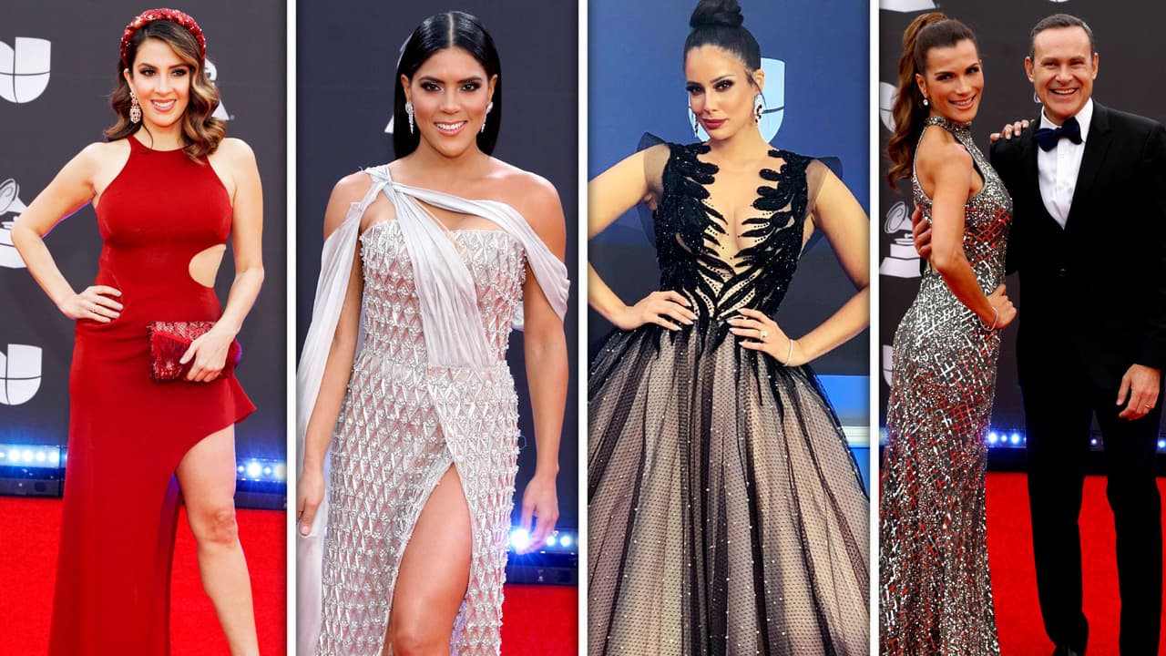En fotos: los elegantes looks de los conductores de Despierta América en los Latin GRAMMY
