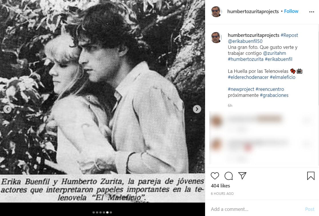 También fueron parte del polémico melodrama 'El Maleficio', el cual protagonizó Ernesto Alonso 'El Señor Telenovela' en 1983. 
<br>