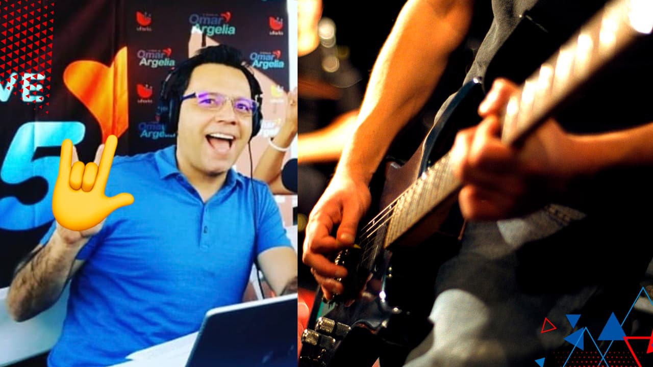 “Omar es un rockero frustrado”: El locutor recordó sus días con pelo largo