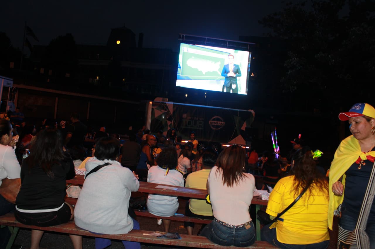 El orgullo colombiano dijo presente en el Shchuetzen Park en North Bergen para apoyar la selección colombiana en la Copa América Centenario.