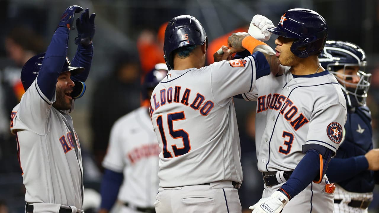 Astros barre a los Yankees para citarse en la Serie Mundial ante Phillies
