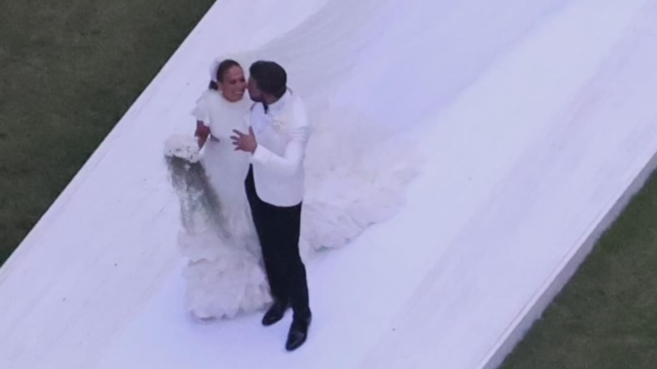 En video: Así fue la segunda boda de Jennifer López y Ben Affleck