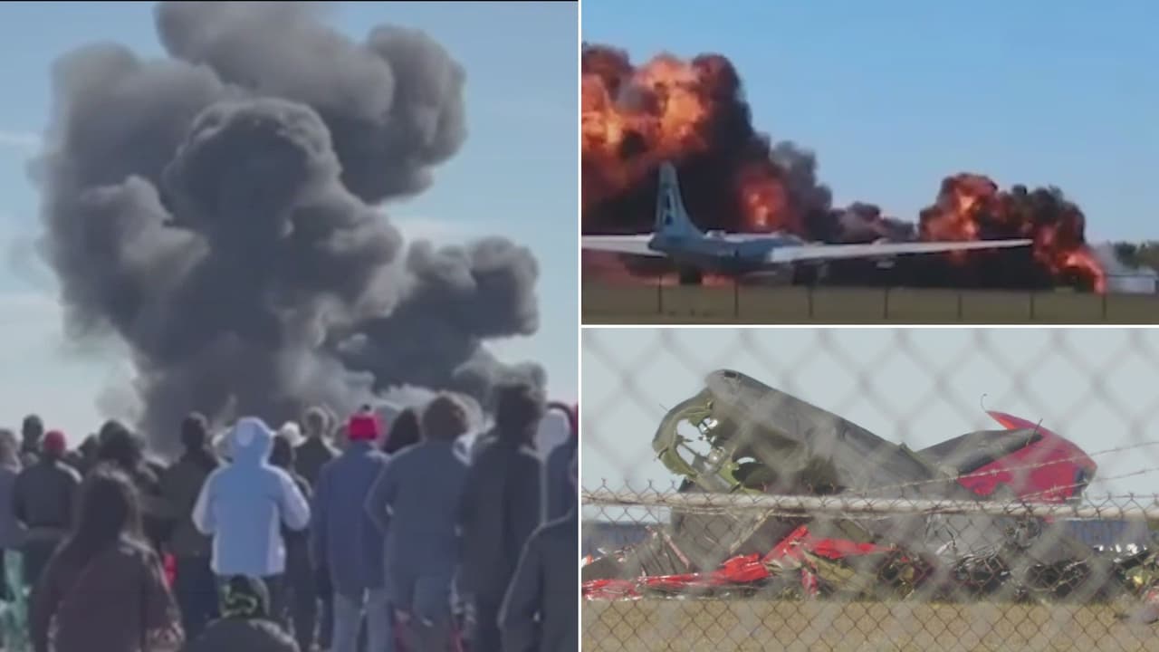 A través de un mensaje en sus redes sociales, la Asociación de Pilotos Aliados confirmó la muerte de Terry Barker y Len Root, quienes pilotaban los aviones P63 King Cobra y el bombardero B17, involucrados en un accidente durante una exhibición en Dallas.