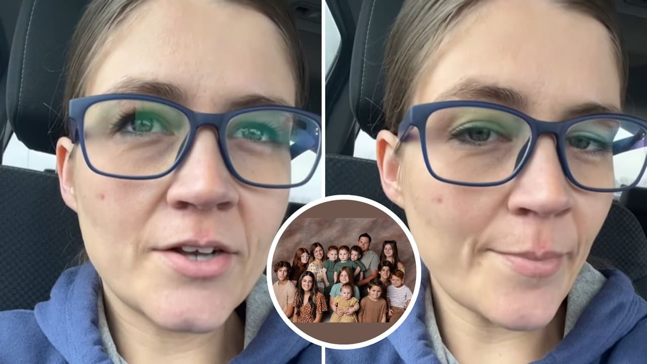 Mamá de 35 años muestra cómo es su vida con 12 hijos: revela cuánto gasta en comida