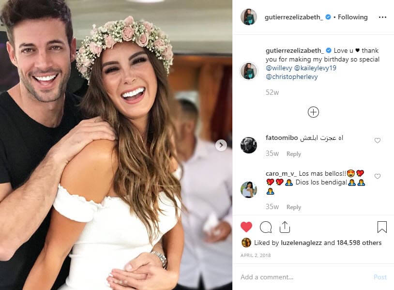 Por su parte, ella le agradeció a él y a sus hijos por haberle hecho pasar un lindo cumpleaños.