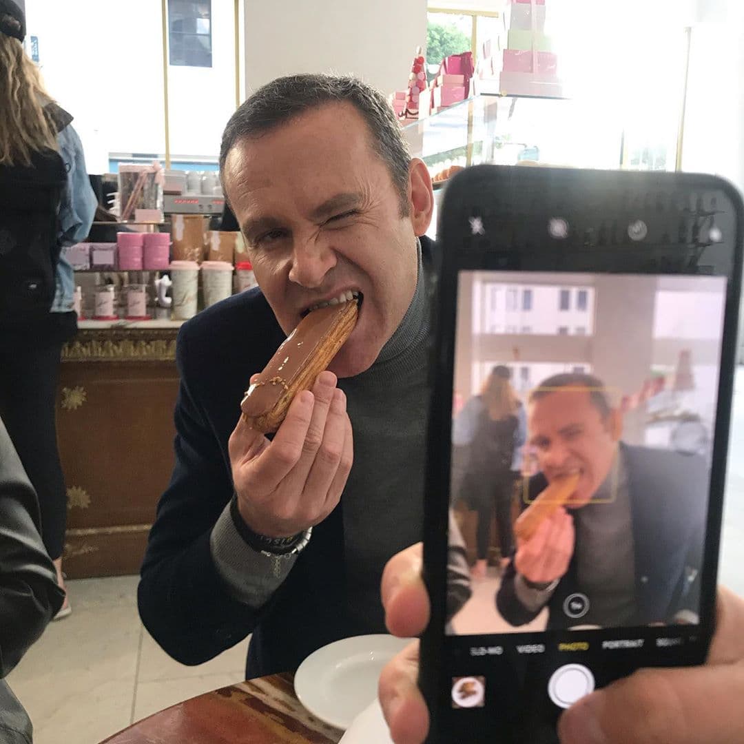 Y aprovechando el viaje, Alan estuvo muy consentido con nuestra gente, pero también dándose sus gustitos y olvidándose un poco de la dieta.