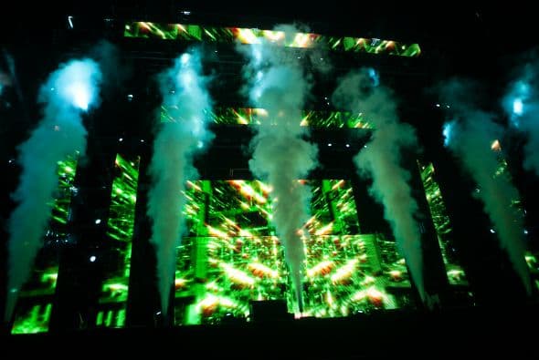 Miles de asistentes de todo el mundo disfrutaron de más de 180 presentaciones de bandas como Pearl Jam, Eminem y Outkast.