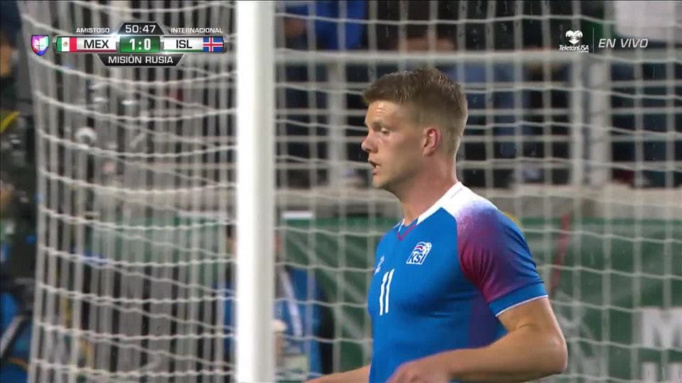 Tiro desviado de Sverrir Ingi Ingason