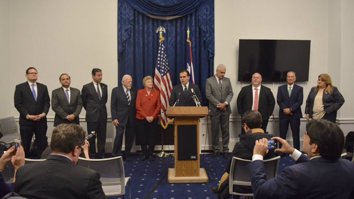 Puerto Rico presenta a sus 'senadores' en el Congreso de EEUU para presionar por la anexión