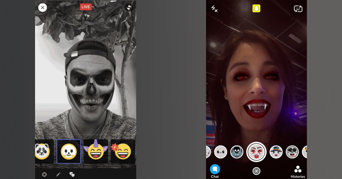 Facebook terminó la tarea: ahora tiene filtros tipo Snapchat