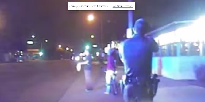 Perturbador video de policía matando a sangre fría 