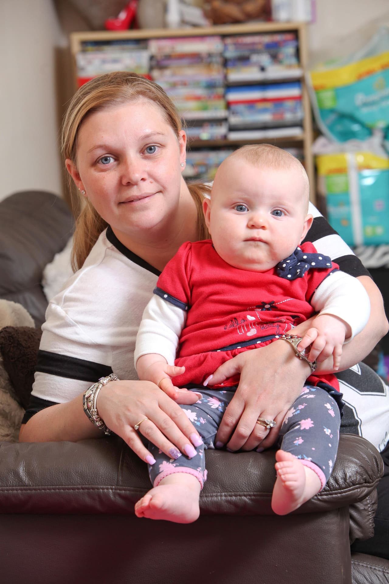 Pero al llevarla al hospital para un chequeo, los doctores descubrieron un problema más serio.