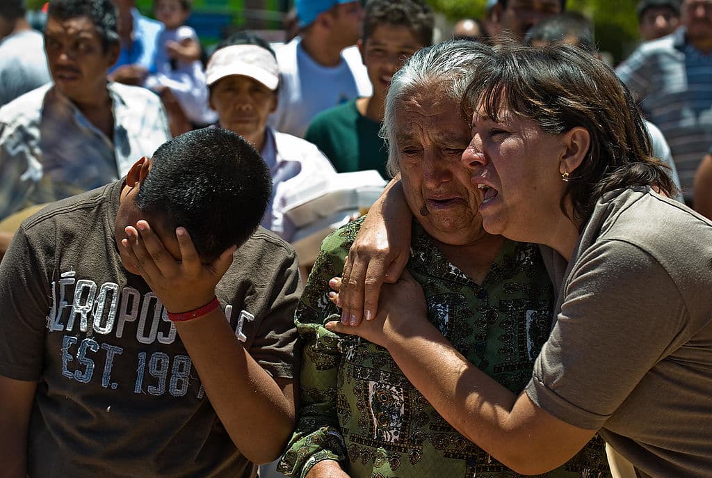 El saldo del incendio en Hermosillo el 5 de junio de 2009 fue de 49 niños muertos y decenas de heridos. (Ronaldo Schemidt/AFP via Getty Images)