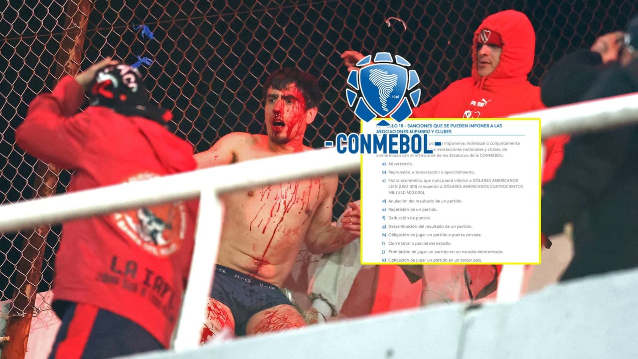 Las posibles sanciones tras la pelea de terror en la Copa Sudamericana