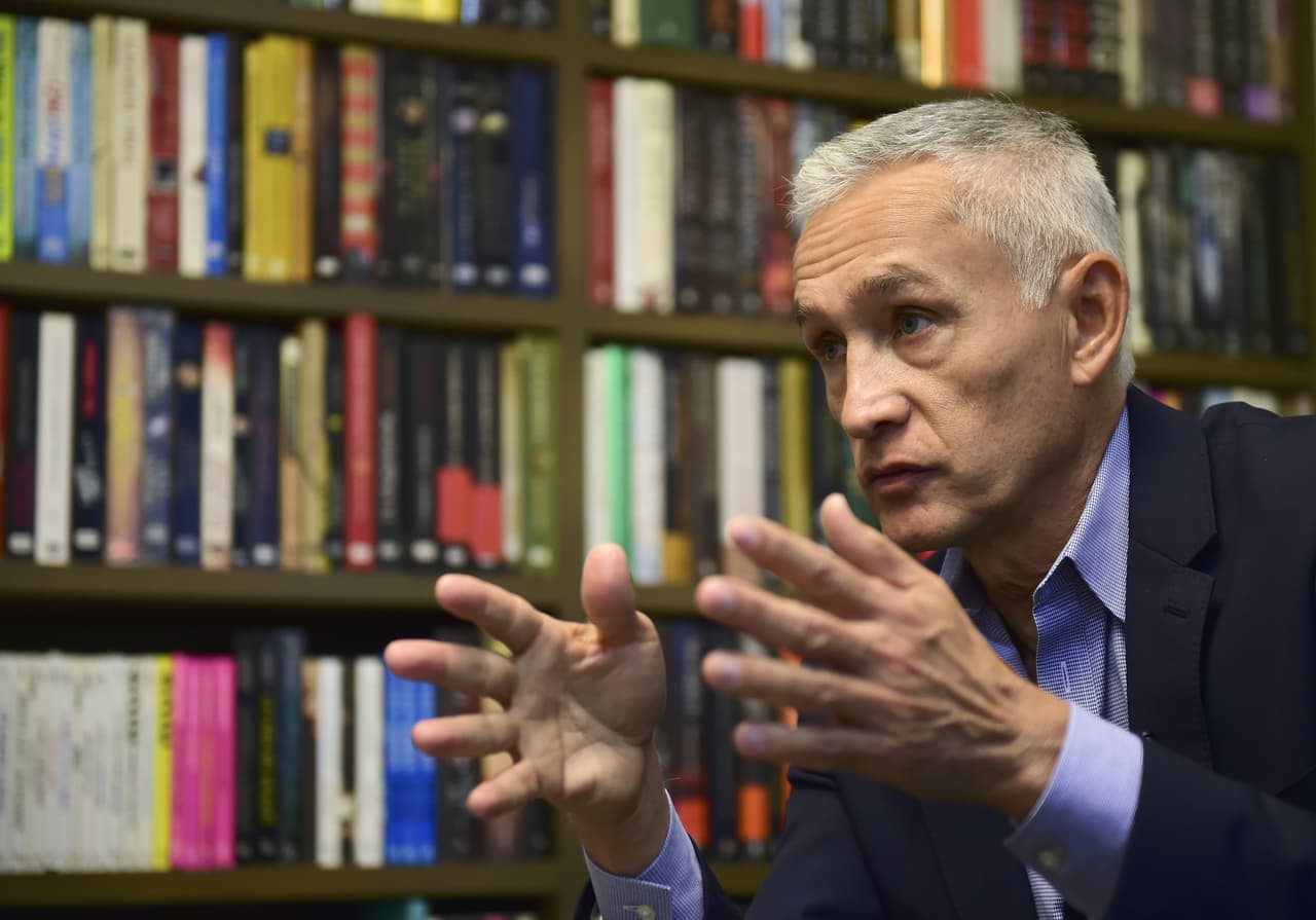 Pero entre las reacciones que más destacaron fue la de la pareja de la venezolana desde 2011:
<b> Jorge Ramos. </b>
<br>