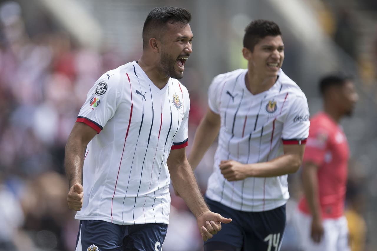 Así llegó el empate, con el gol de Hedgardo Marín al minuto 7 del segundo tiempo tras pse de Jair Pereira.