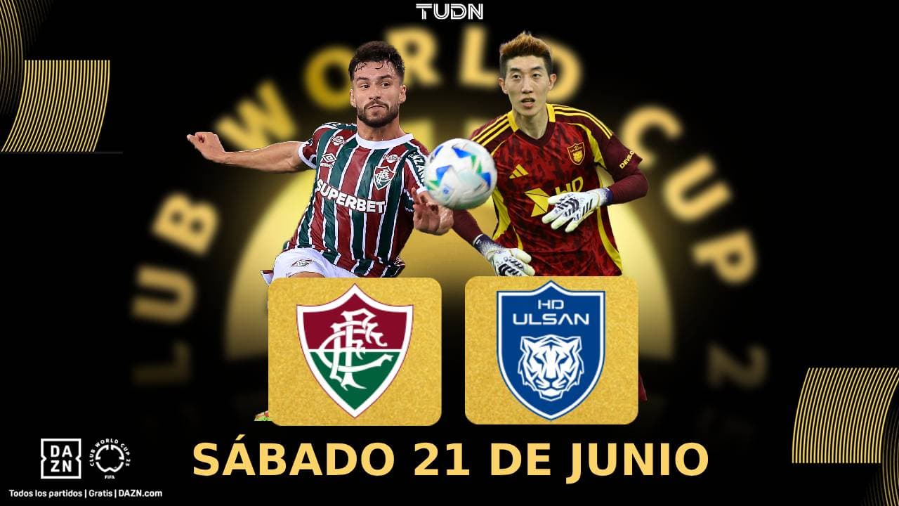 Horario y dónde ver el partido Fluminense vs. Ulsan Hyundai del Mundial de Clubes