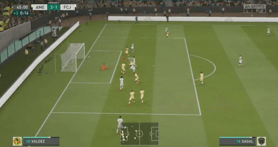 En un partidazo, el América de Nicolás Benedetti despedazó a Juárez de Diego Roldán 6-3 en el torneo virtual de la eLiga MX.