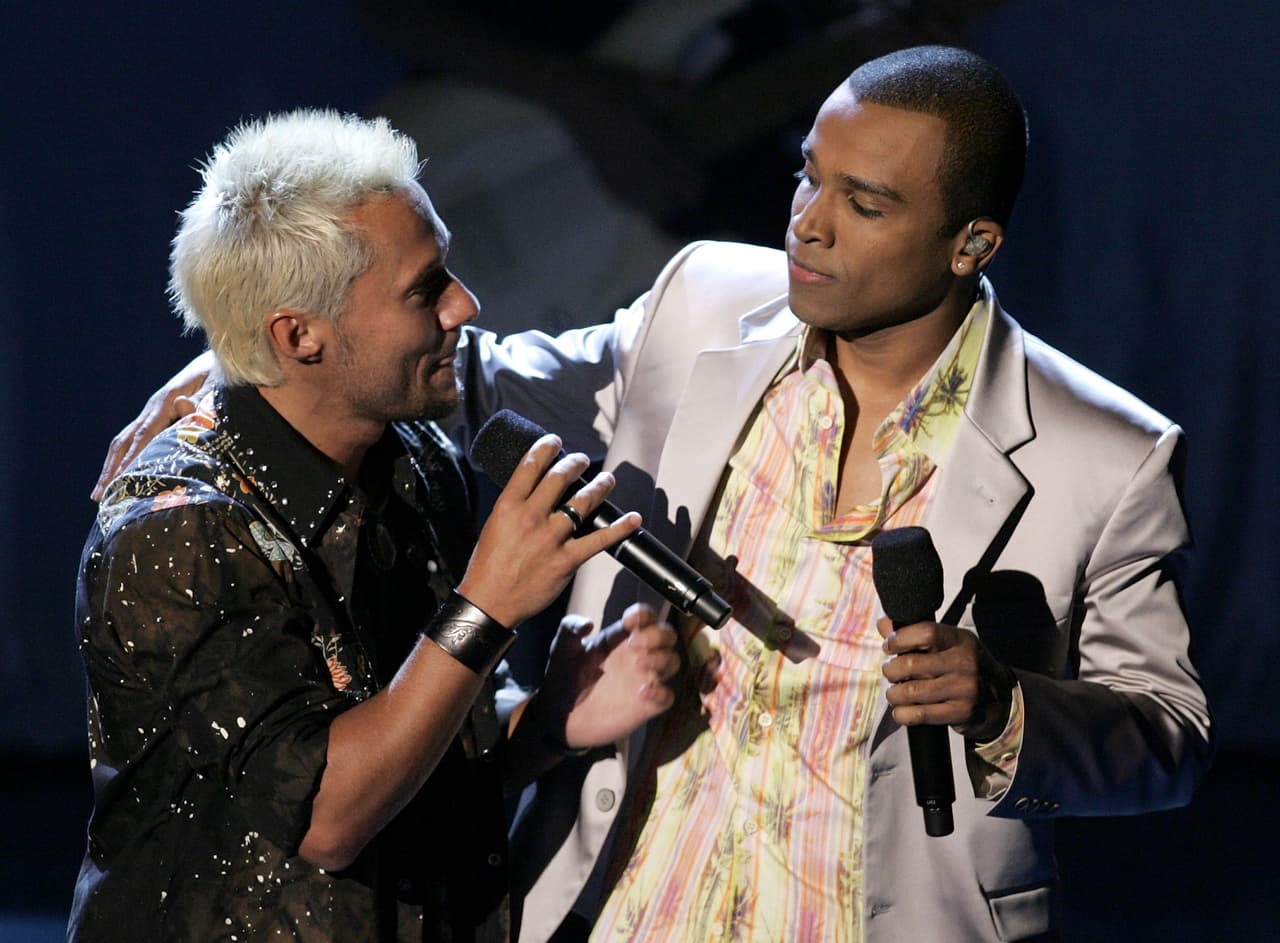 En esa entrega, Diego cantó su éxito 'Color esperanza' junto al brasileño Alexandre Pires y junto a Olga Tañón.