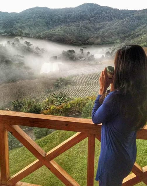 ¡Paisaje de ensueño! Francisca está disfrutando al máximo su país. (20 de diciembre, 2016)