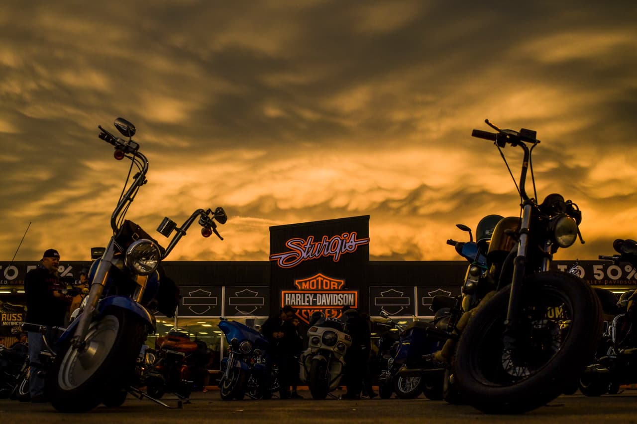Concesionario de Harley-Davidson en Sturgis, Dakota del Sur.