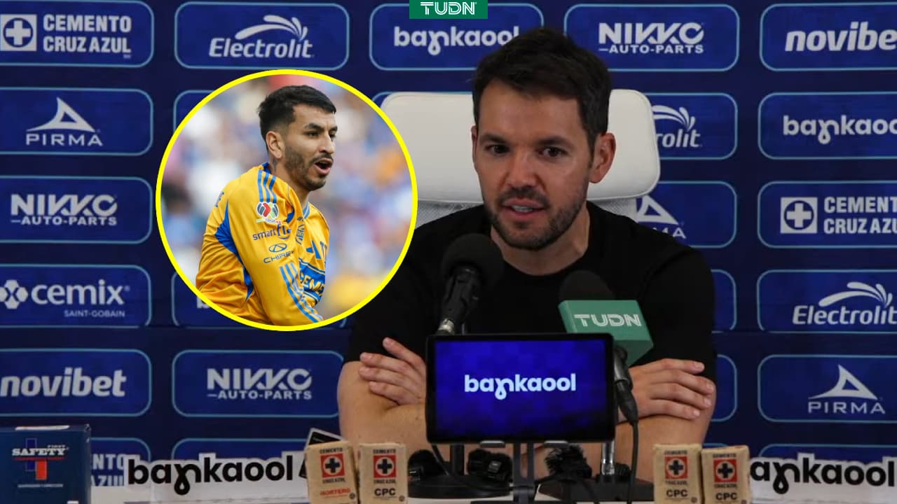 Larcamón responde a Correa por burla sobre el estadio de Cruz Azul