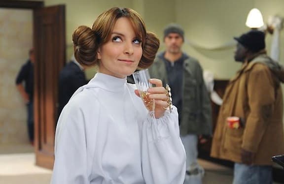 Tina Fey en un episodio de 
<i>30 Rock's.</i>