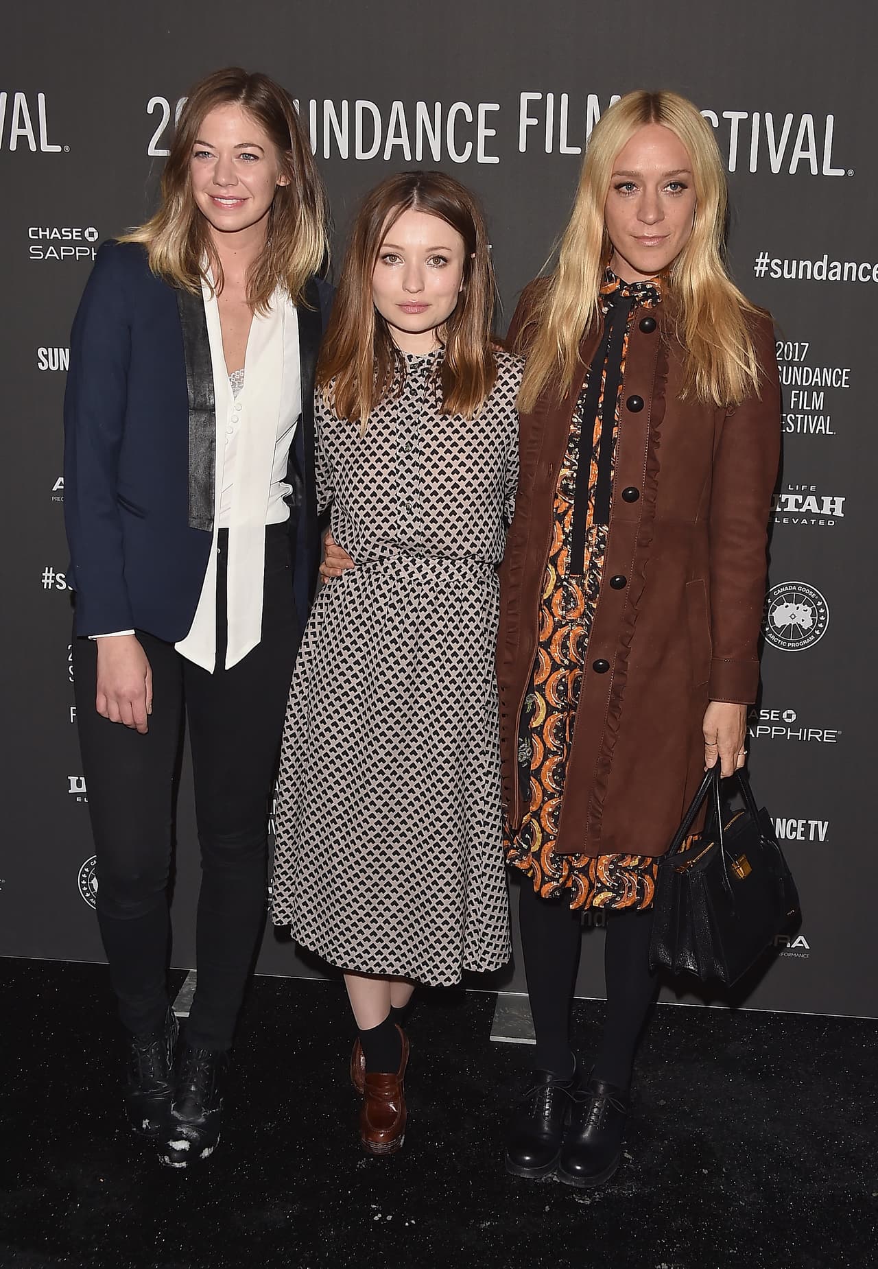 Annaleigh Tipton, Emily Browning y Chloe Sevigny presentaron 'Golden Exits'