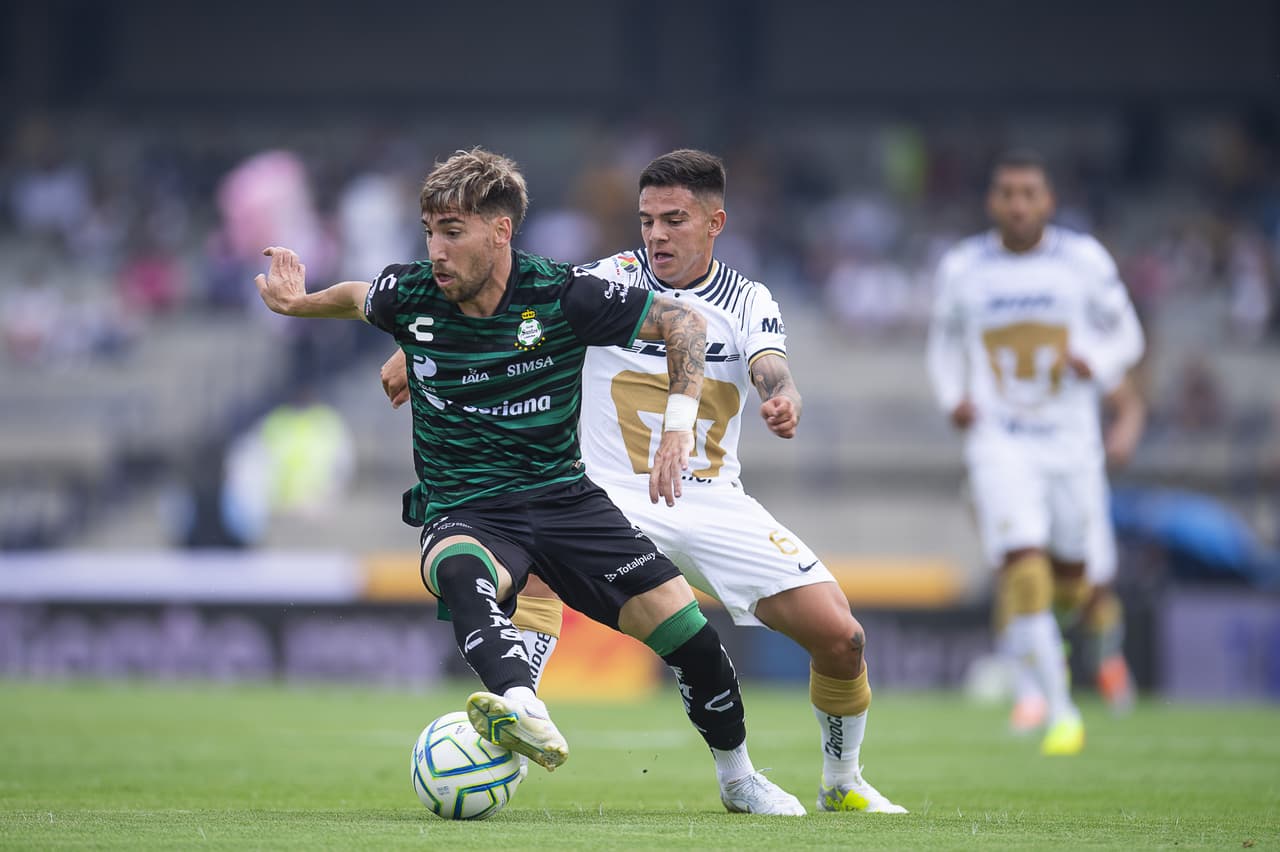 Goleada escandalosa a Pumas por parte de Santos por marcador de 5-1 en el Estadio Olímpico Universitario en la Jornada 10 del Apertura 2022 de la Liga MX.