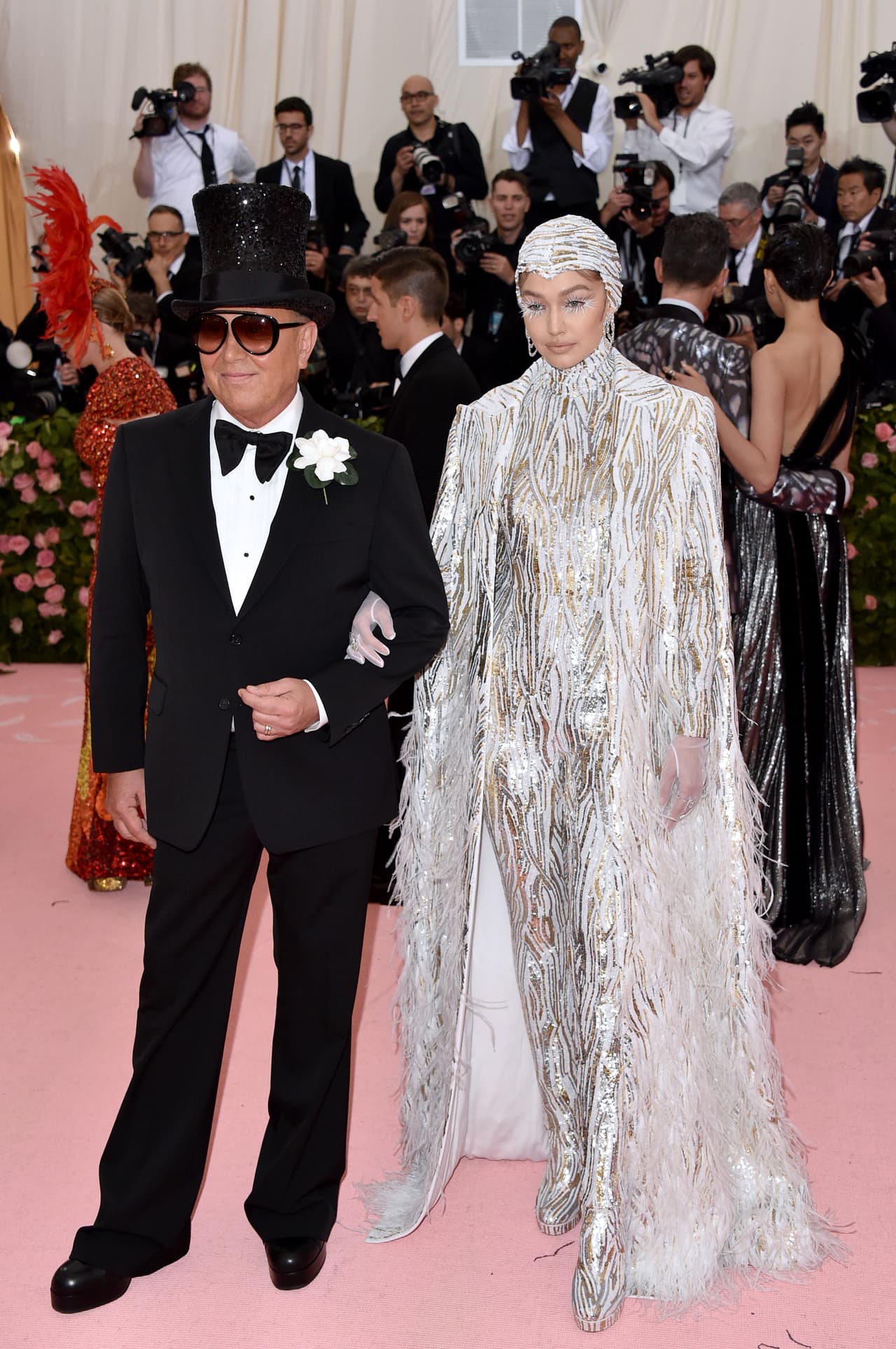 Michael Kors y Gigi Hadid