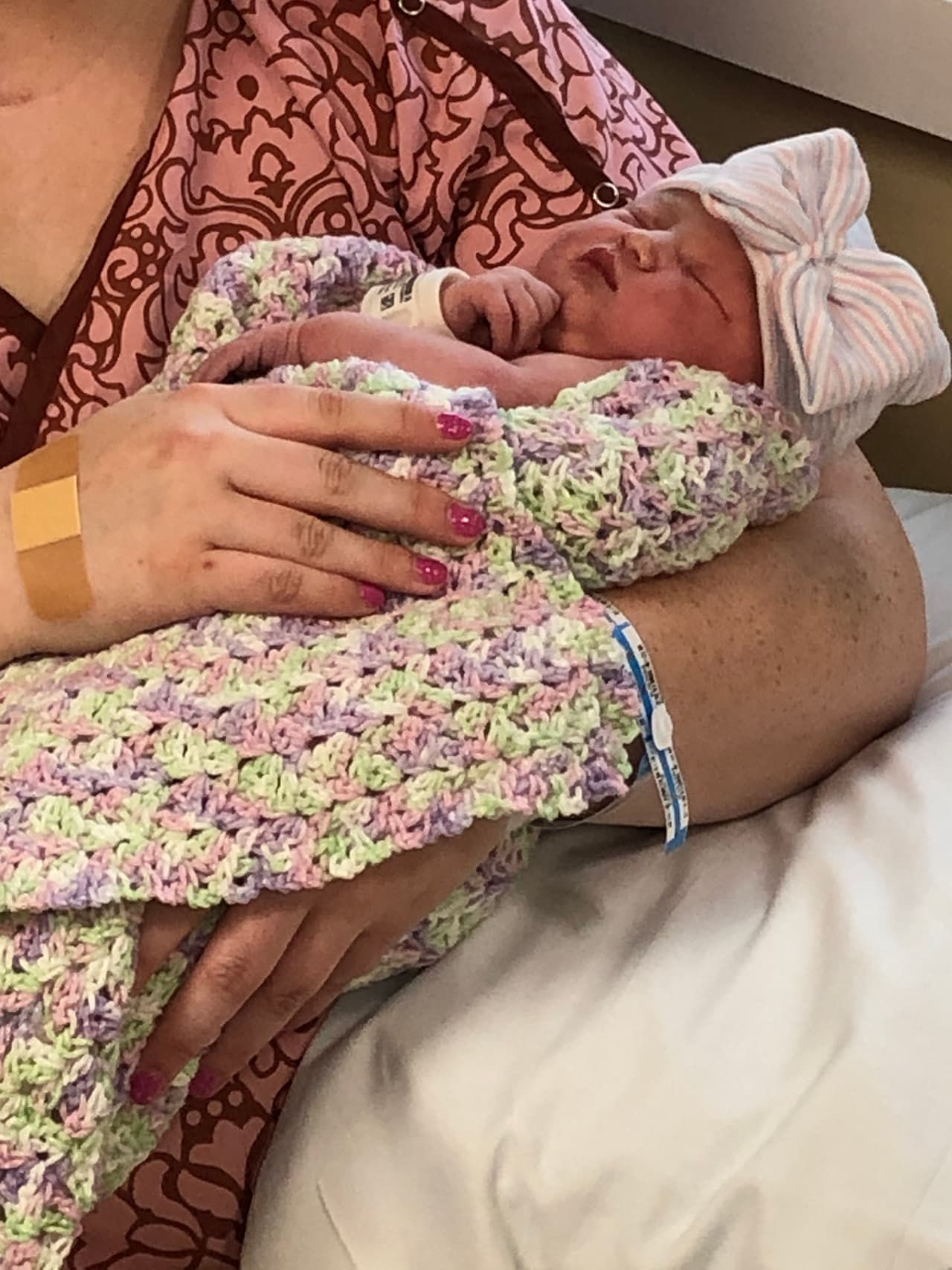 Aunque los médicos le dijeron que había una gran probabilidad que no podría tener hijos, 
<b>ella nunca perdió la esperanza.</b>