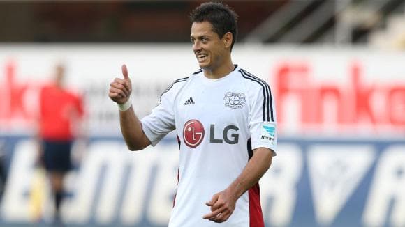 Chicharito debutó con Bayer Leverkusen en partido amistoso