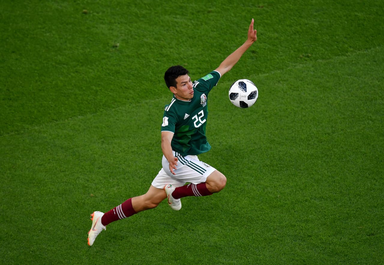 Hirving Lozano, séptimo jugador más rápido del mundial