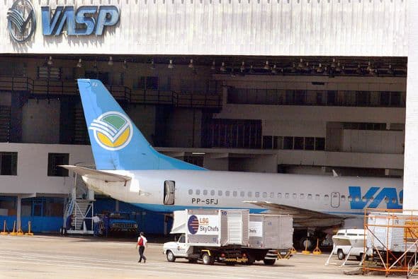 42- VASP, la aerolínea de Sao Paulo, Brasil, también ha sufrido 457 fallecimientos.