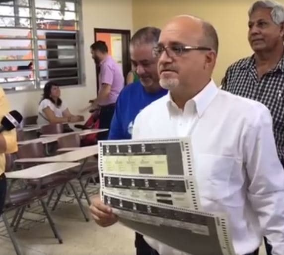 Asi han votado los candidatos políticos