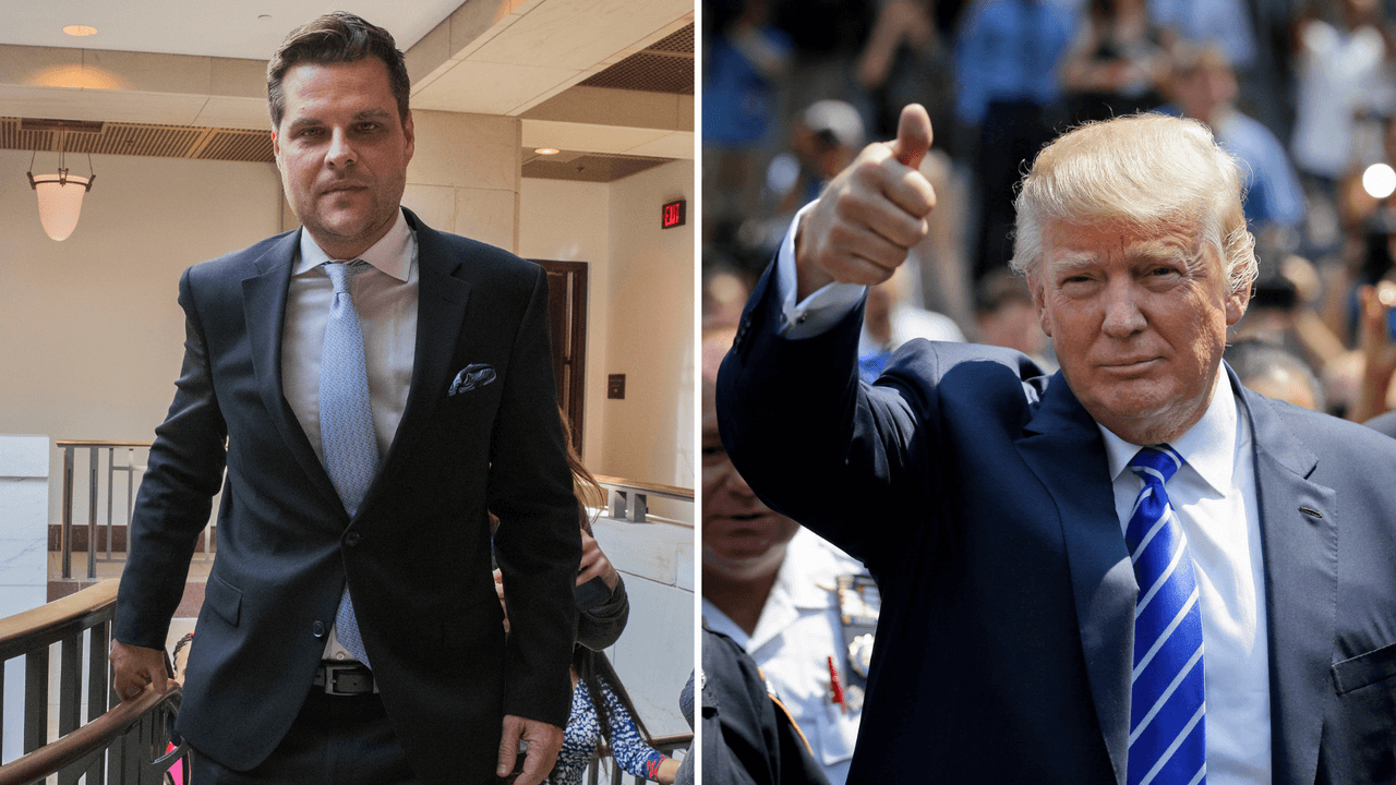 El representante de Florida Matt Gaetz renunciaría al Congreso para representar a Trump en su juicio político