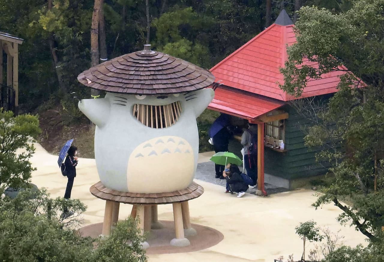 El Bosque Dondoko en el Ghibli Park.