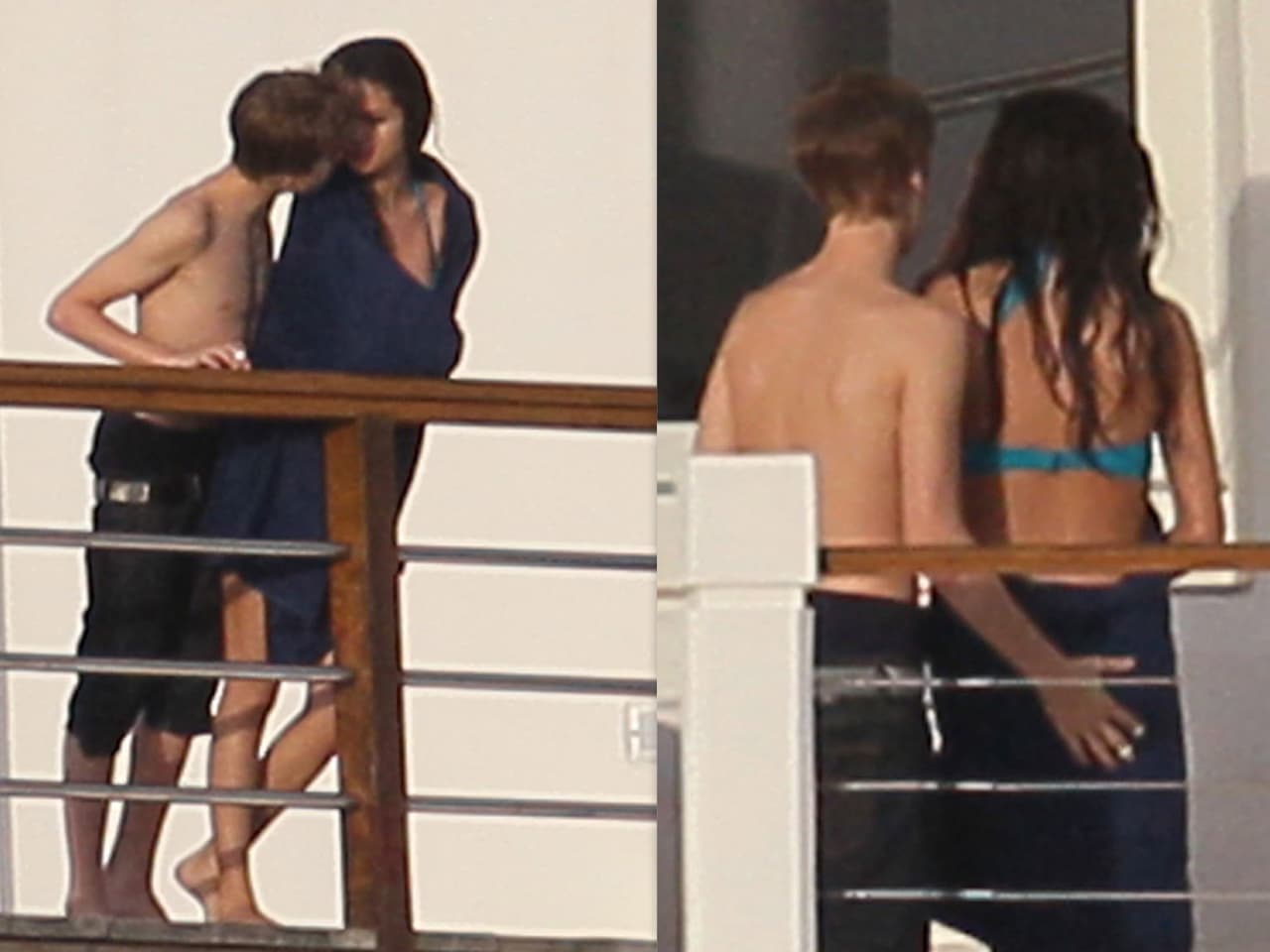 En enero de 2011 su amor quedó captado por un paparazzo. Besándose y muy juntitos, así dieron la bienvenida al año desde un yate privado cerca de la isla de Santa Lucía.