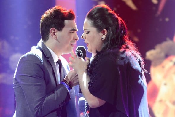 Yazaira López cnató junto con Víctor Robles, demostrando que en dueto también es una estrella.