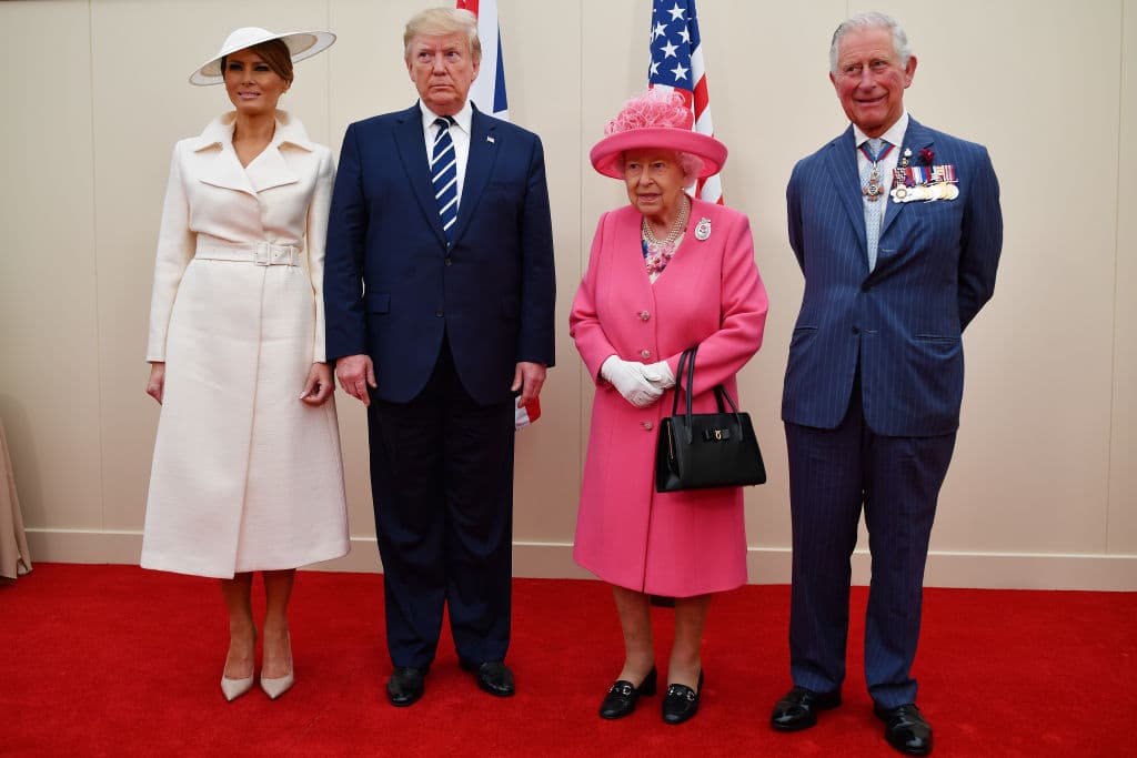 El presidente Donald Trump realizó una visita de Estado al Reino Unido y sus primeras actividades fueron con miembros de la familia real británica.