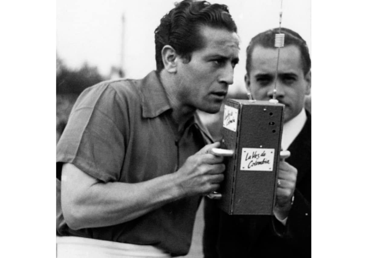 Adolfo Pedernera en su paso por Millonarios de Bogotá.