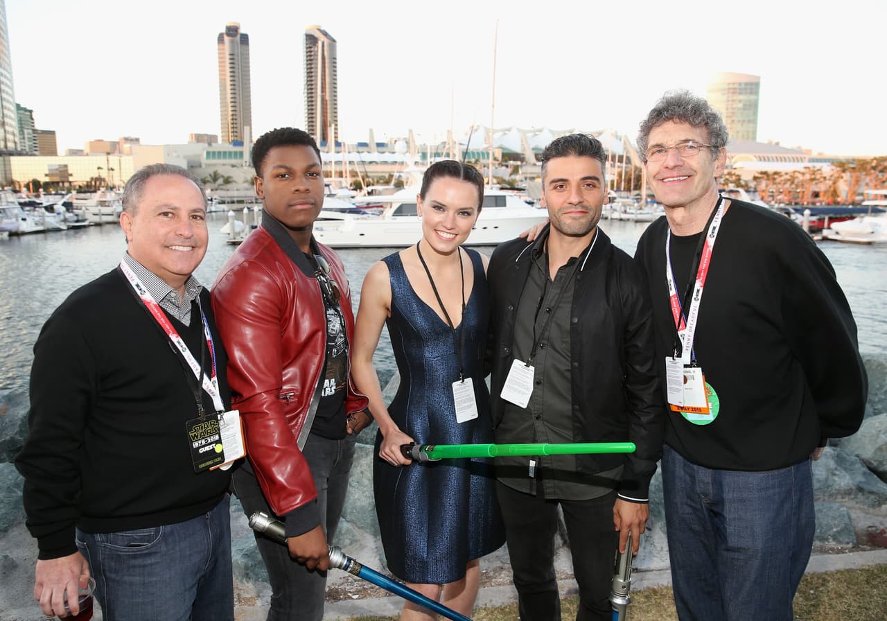 Se ofreció el panel de la nueva cinta de 'Star Wars' a estrenarse en diciembre.