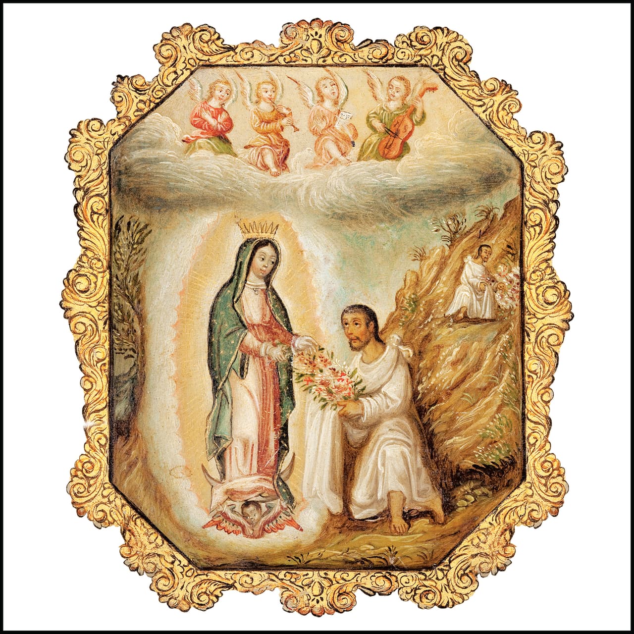 Según la tradición católica, fue en 1531 cuando la Virgen apareció ante el devoto Juan Diego en el Cerro del Tepeyac, una zona aledaña al sitio actual de Ciudad México.