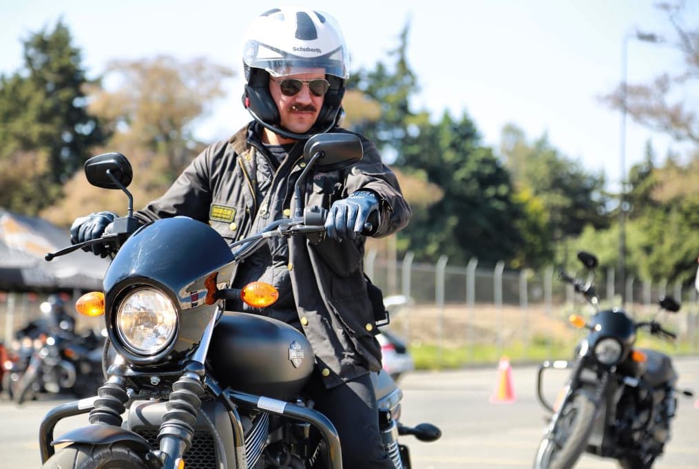 Las motocicletas son unas de las grandes pasiones del actor.