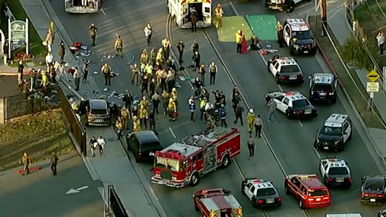 Sube a 23 los heridos por atropellamiento de cadetes del alguacil de Los Ángeles